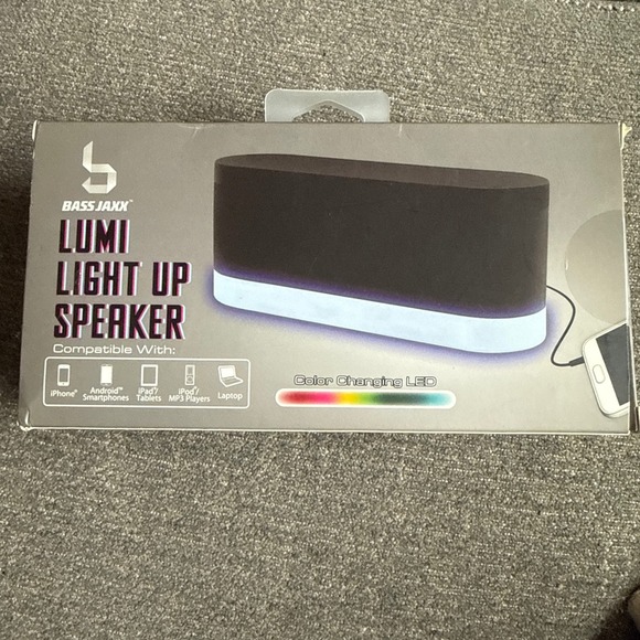 bass jaxx Other - Bass Jaxx Lumi Light Up Speaker